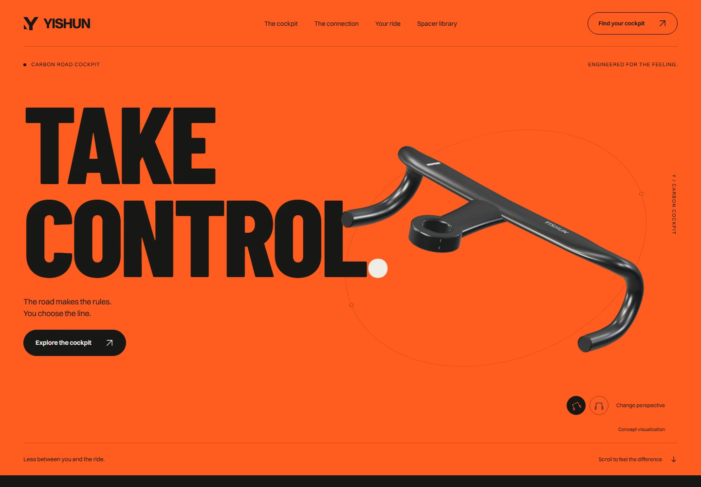 Actual desktop preview of YISHUN Take control.