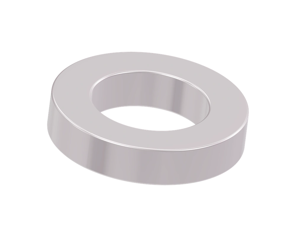 Round 10 demonstration spacer with a round profile and central opening