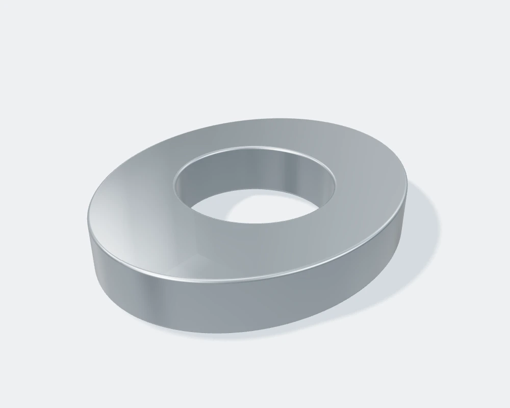 Aero 10 demonstration spacer, aero outer profile and central opening